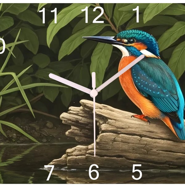 kingfisher wall clock kingfisher clock