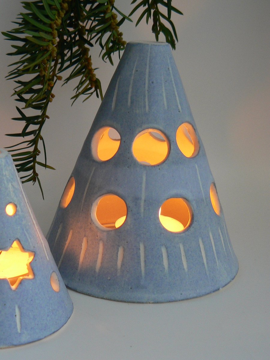 Scandinavian  Tree Candle Holder