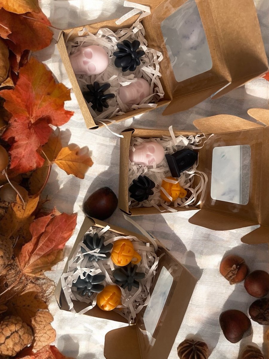 Hand made mini quirky Halloween soaps