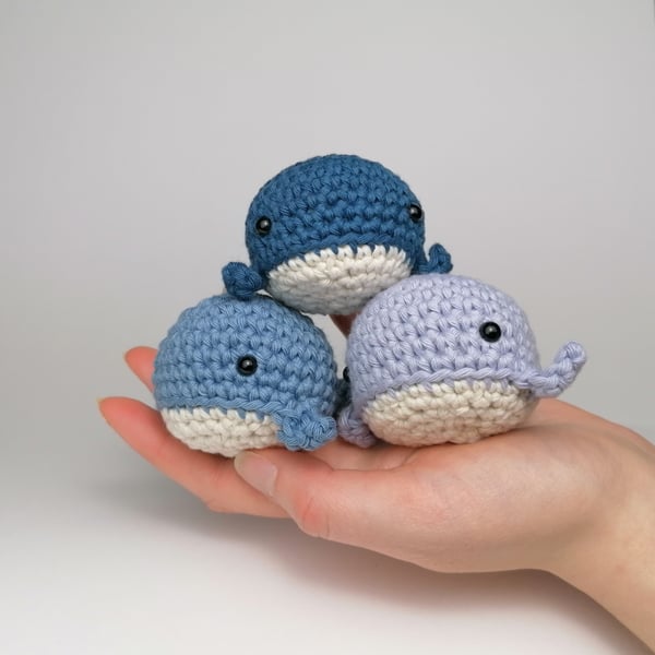 Little Whale Crochet Soft Toy