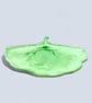 Light Green Marbled Ginkgo Leaf Trinket Tray  - Image 7