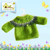 Reserved for Sue - Apple Green Jumper