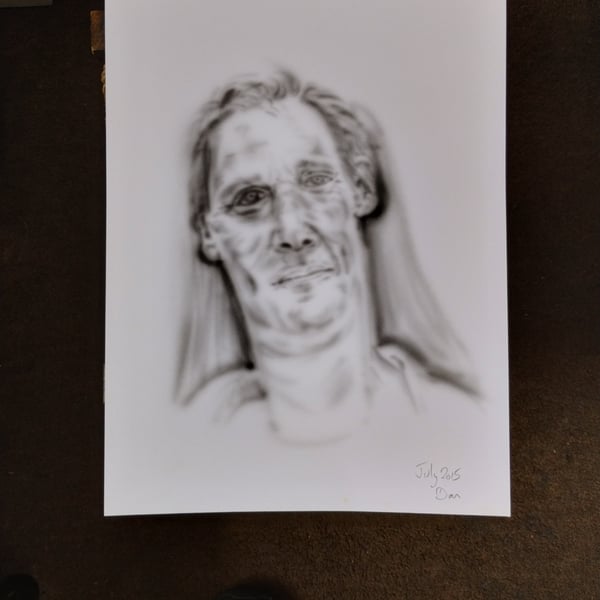 faces airbrushed