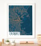 Maps Of the USA and Canada Giclee Fine Art Print, Wall Art Print, Street Print - Image 2