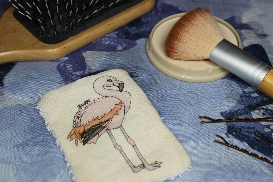 Flamingo and Parrot Eco Face wipe Set