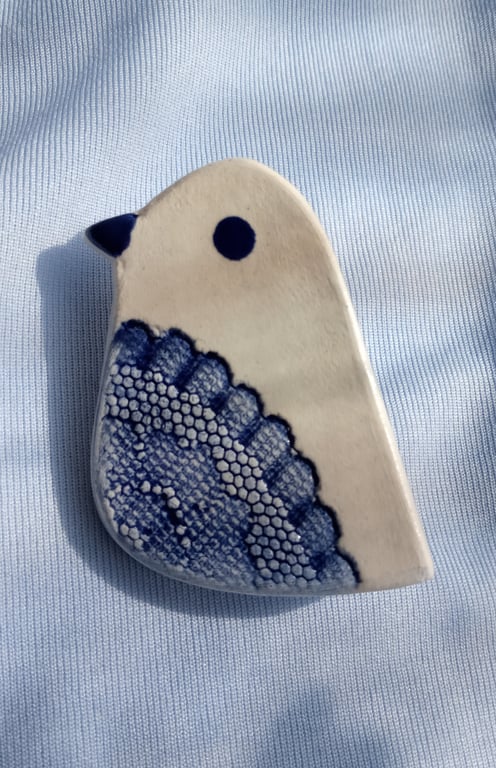 Bird brooch