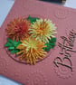 Circle of Chrysanthemums Birthday Card  - Image 6