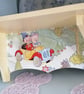 Wooden Wall Storage Shelf Made Using Vintage Noddy Design Retro Laura Ashley Pai - Image 7
