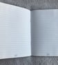 A5: Brown coloured Leatherbound Lined Notebook - FREE SHIPPING - Image 3