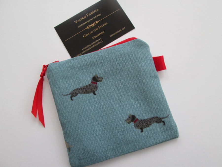 Sophie Allport Dachshund  Coin Purse