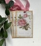 GIFT TAGS  ( set of 3 ) .Vintage -style  'Paris Rose '..ready to ship