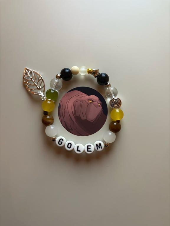 Golem Dispatch inspired handmade bracelet