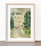 View Through Devonport Park Plymouth Watercolour and Gouache Painting Mounted - Image 5