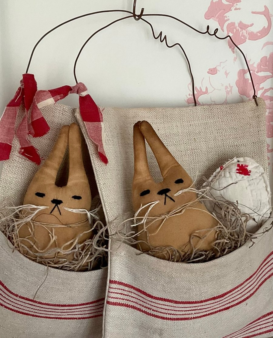 Primitive Bunny in pocket