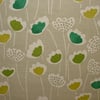 Scandi Flower Tablecloth  Cactus  135cm RECTANGLE