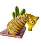 Seahorse Mini Ceramic Sculpture - Hand Built - Image 1