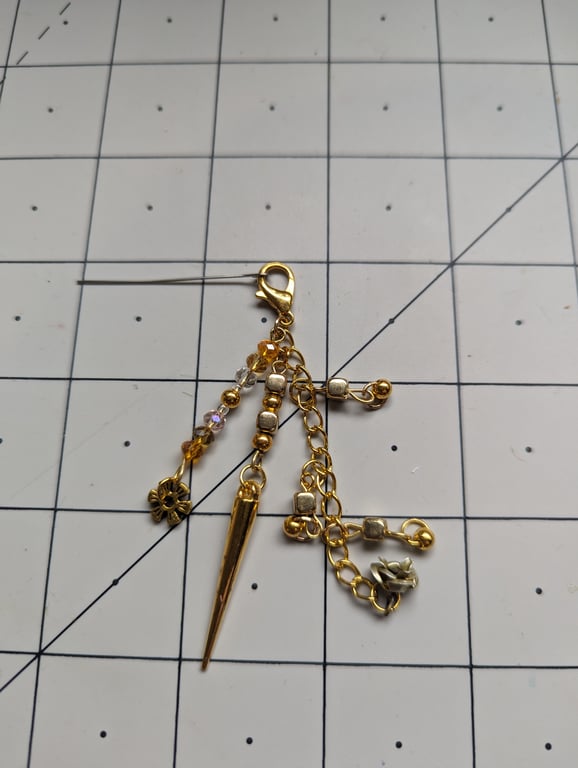 Glue Bottle Dangle Topper Stainless Steel Jewellery