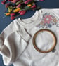 Stick and Stitch Bold Flower Embroidery Design - Image 4
