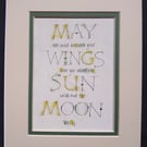 May the Wind beneath your Wings Tolkien print.