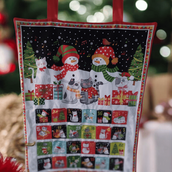 Cats with Snowmen Advent Calendar 
