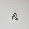 'Blue Tit' - Hanging Decoration