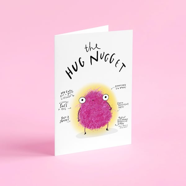 Hug nugget card 