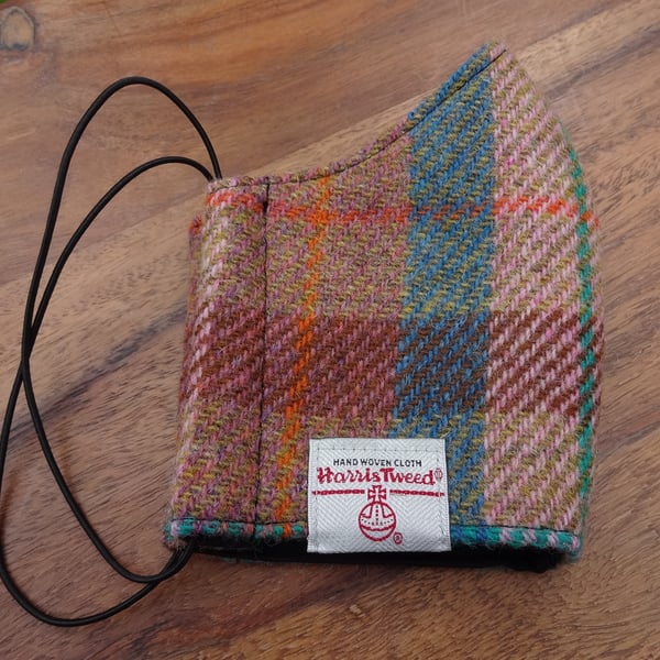 Harris Tweed Face Mask size MEDIUM