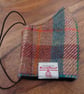 Harris Tweed Face Mask size MEDIUM - Image 1