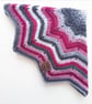 Baby girl blanket, crochet baby blanket, pink baby blanket, gifts for babies - Image 3