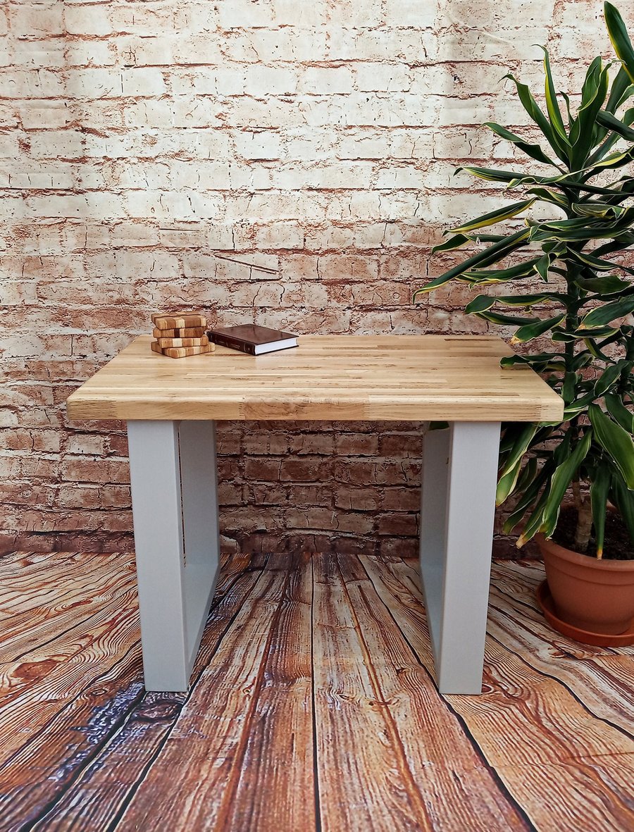 Oak Coffee Table Tea Table Living Room Modern Furniture Solid Wood Handmade 100%