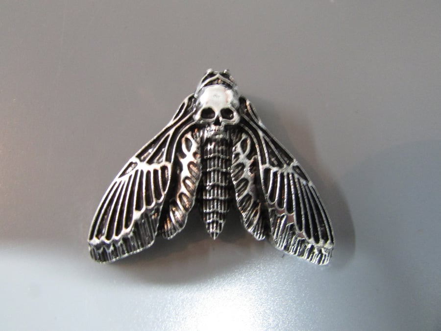 Deaths Head Moth Jewellery Tibetan Charm