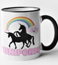 Uniporn Mug Unicorn Funny Novelty Gift Joke Present For Family Friend Christmas  - Image 3