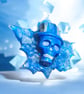 Blue Celestite Spirit Charm  - Image 2