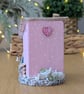Handmade Wooden Christmas Decoration 'The Pink Cottage'  - Image 5
