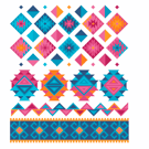 333 - Kilim Rug Cross Stitch Pattern: Folk Art Design (PDF Counted Chart)
