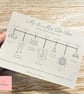Personalised Wedding Order of the Day Cards - A5 or A6 - Pack of 10 - Image 5
