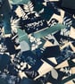 A Beautiful Bundle of Blue- Cyanotype Photogram off cuts.  - Image 2