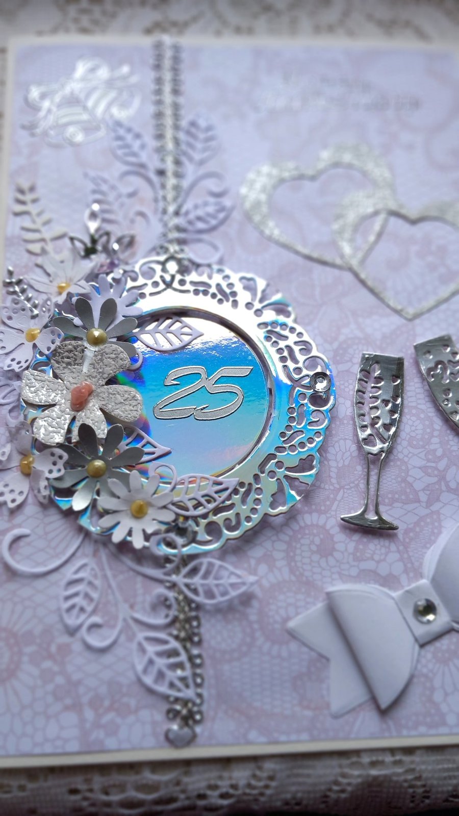25th Anniversary Card
