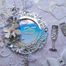 25th Anniversary Card