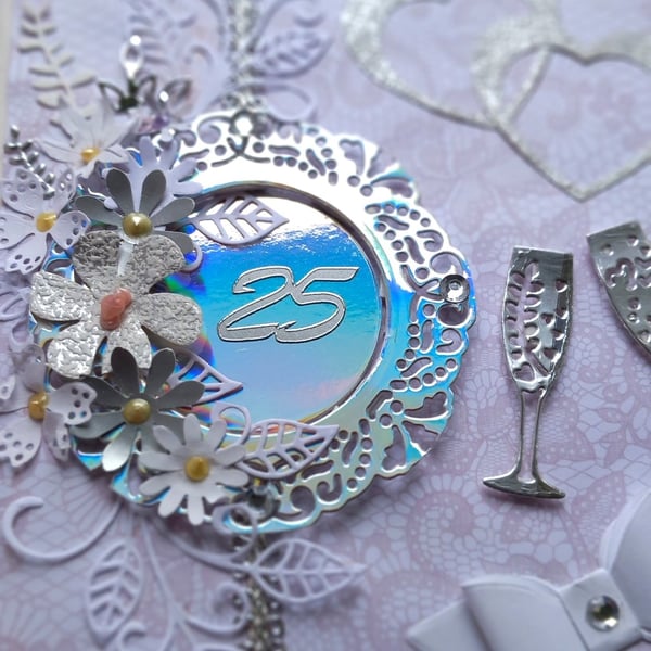 25th Anniversary Card