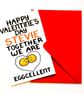 Funny Valentine's Personalised Card, Personalized Egg Valentine's Card - Image 5