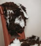 Natural wool felted seat-pad and or a mat for a cat or a small dog  