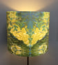 Yellow Abstract 50s 60s Hans Juda Vortex VIntage fabric Lampshade option - Image 2