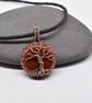 Carnelian and Copper Tree of Life Pendant - Image 8