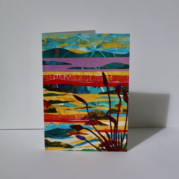 ACROSS THE BAY-BLANK GREETINGS CARD