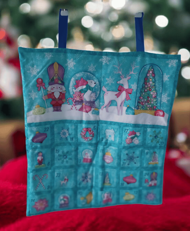 Bright Santa, Reindeer and Polar Bear With Christmas TreeAdvent Calendar 