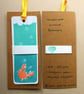 Handprinted Crab Bookmark - Image 3
