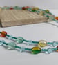 Candy Pop Single Multi Colour Strand Necklace - Image 2