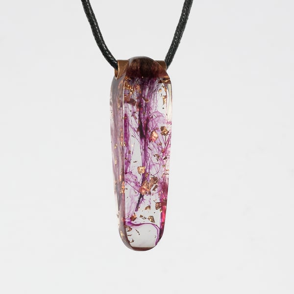 Resin Pendant Necklace 