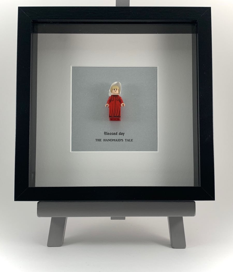 The Handmaid's Tale (Offred) mini Figure frame.